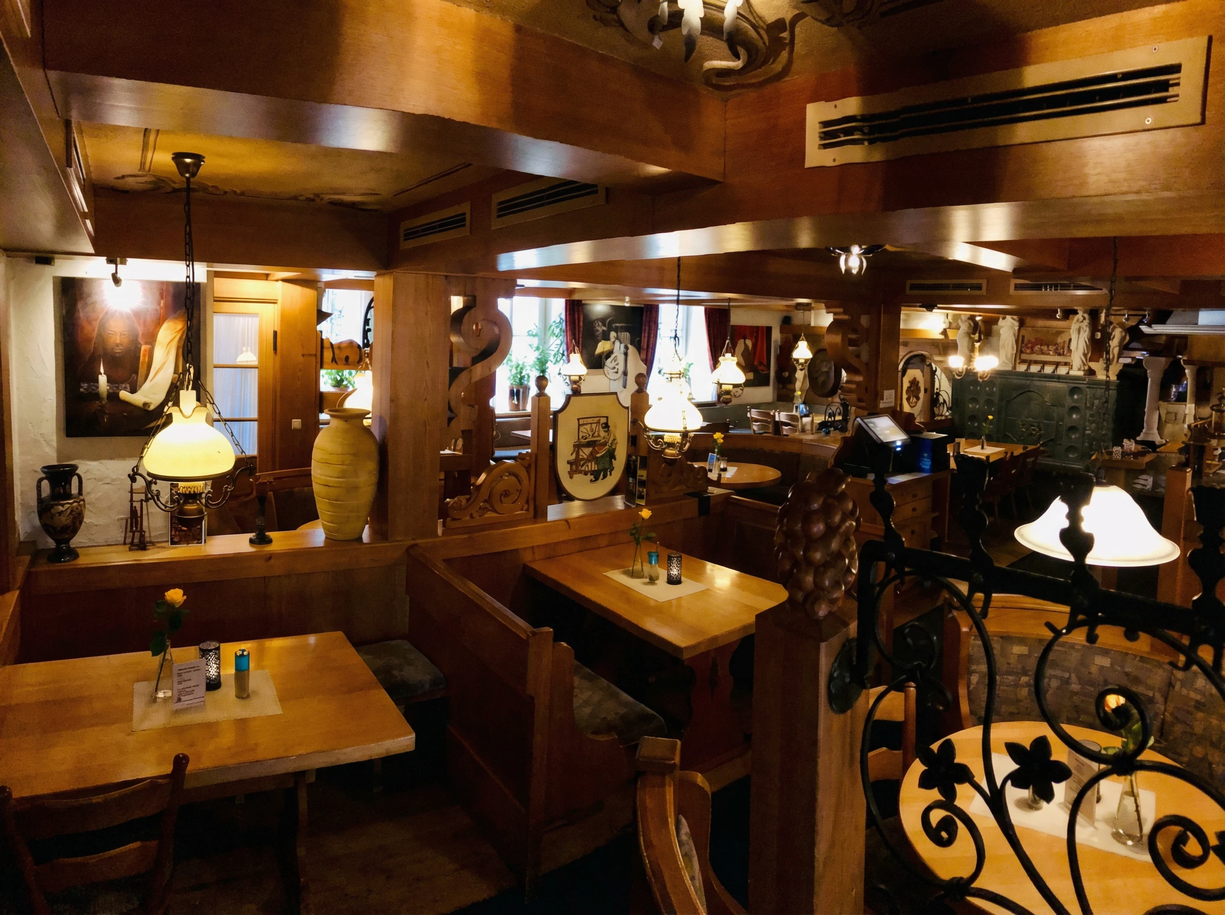 Corfu Innenansicht Speisesaal